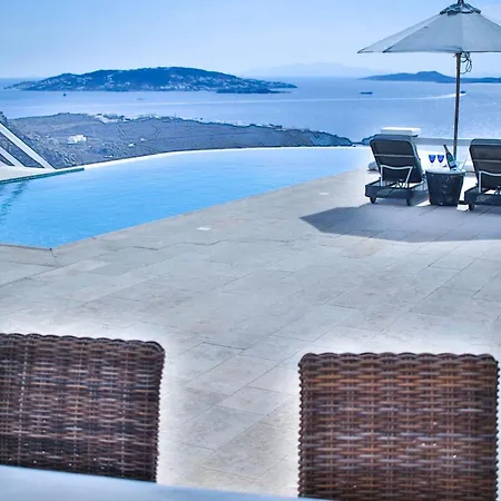 Exquisite Mykonos - Lakima - 6 Bedroom - Infinity Pool - Panoramic Sea And Sunset View - Pool Bar 빌라 Fanari (Mykonos)