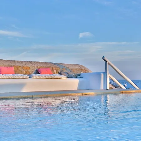 Exquisite Mykonos - Lakima - 6 Bedroom - Infinity Pool - Panoramic Sea And Sunset View - Pool Bar *