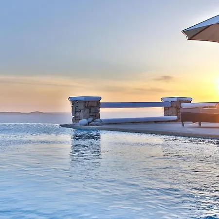 Exquisite Mykonos - Lakima - 6 Bedroom - Infinity Pool - Panoramic Sea And Sunset View - Pool Bar *
