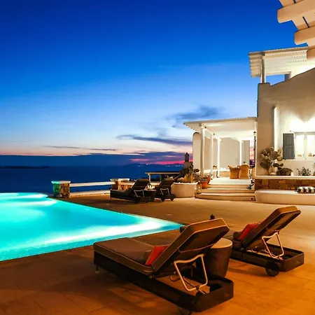 Exquisite Mykonos - Lakima - 6 Bedroom - Infinity Pool - Panoramic Sea And Sunset View - Pool Bar * Fanari (Mykonos)