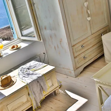빌라 Exquisite Mykonos - Lakima - 6 Bedroom - Infinity Pool - Panoramic Sea And Sunset View - Pool Bar